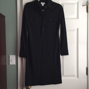 Ann Taylor, black dress.